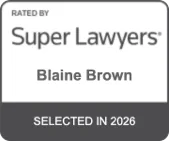 Super Lawyers Blaine Brown - selected in 2026