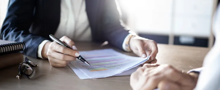 Trust administration lawyer speaking with a trustee removal attorney