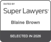 super lawyers blaine brown - selected in 2026